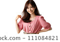 擺姿勢看著相機的女人 111084821