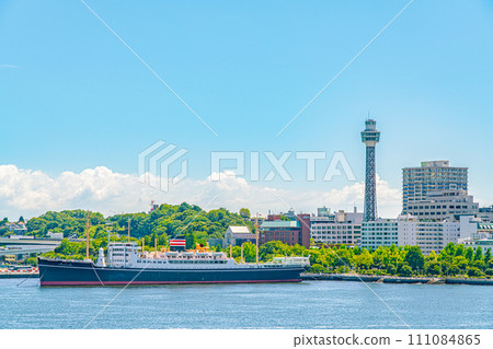 [Kanagawa Prefecture] Yamashita Park on a sunny day 111084865