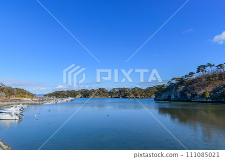 Matsugashima Fishing Port, a small fishing port in Higashimatsushima, Miyagi Prefecture Matsugashima Fishing Port, a small fishing port in Higashimatsushima, Miyagi Prefecture 111085021