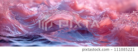 water splashes and bubbles with water waves water splashes and bubbles with water waves 111085221