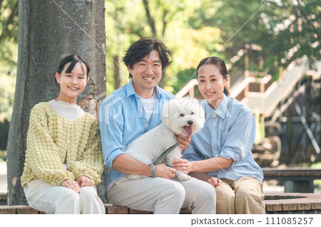 Pet families, dog lovers, dog owners 111085257