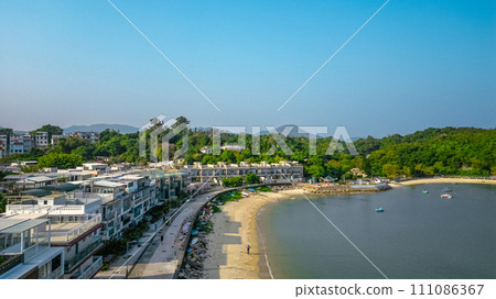 view of Tung Wan Beach at Hong Kong Jan 6 2024 view of Tung Wan Beach at Hong Kong Jan 6 2024 111086367
