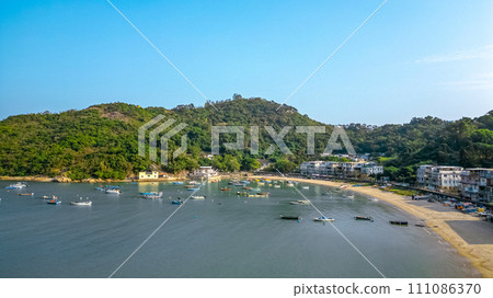 view of Tung Wan Beach at Hong Kong Jan 6 2024 view of Tung Wan Beach at Hong Kong Jan 6 2024 111086370