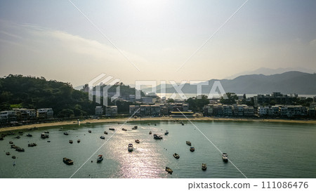 view of Tung Wan Beach at Hong Kong Jan 6 2024 111086476