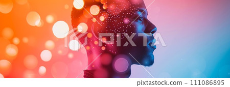 world mental health day banner 111086895