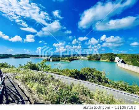 藍天和奧霍水壩 111087198