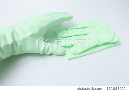 手套，橡膠手套，乙烯基手套，水工作，手，橡膠，工作，日常用品，清潔，清潔，家務，水，洗衣，衛生，洗滌 111088021