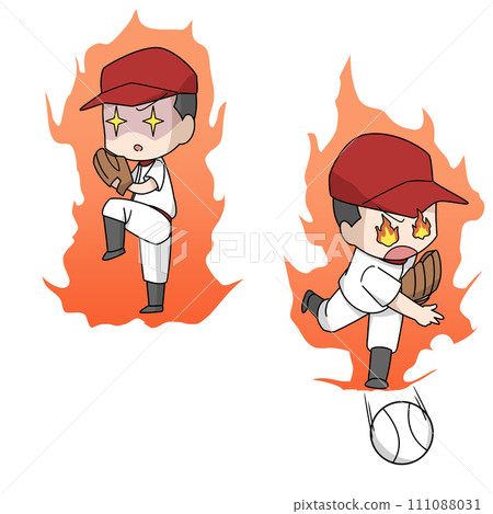 圖 2 具有光環的棒球投手的模式 - 男性 111088031