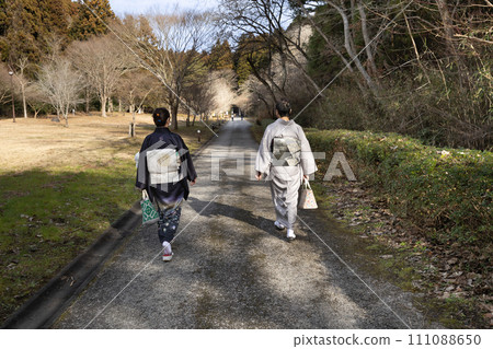 第一次穿著和服參拜小金山神社 111088650