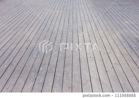 Aged gray wooden terrace floor background Aged gray wooden terrace floor background 111088888