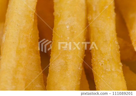 Fried potatoes closeup Fried potatoes closeup 111089201
