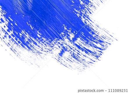 blue stroke of the paint brush blue stroke of the paint brush 111089231