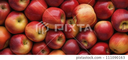 Stack of Red and Yellow Apples Stack of Red and Yellow Apples 111090163