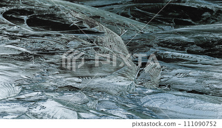 自然凍結的冰紋 111090752