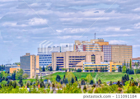 Calgary, Alberta, Canada. Jun 10, 2023. The Foothills Medical Centre, the largest hospital in the province of Alberta. Calgary, Alberta, Canada. Jun 10, 2023. The Foothills Medical Centre, the largest hospital in the province of Alberta. 111091184