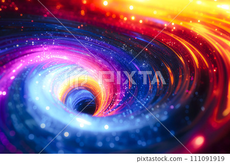 Abstract neon spectrum waves flowing background 111091919