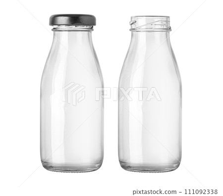 Small empty glass bottle Small empty glass bottle 111092338