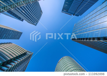 Japan's Yokohama cityscape New skyscraper...Yokohama Symphostage explosion...Buildings in front of Shin-Takashima Station Japan's Yokohama cityscape New skyscraper...Yokohama Symphostage explosion...Buildings in front of Shin-Takashima Station 111092898