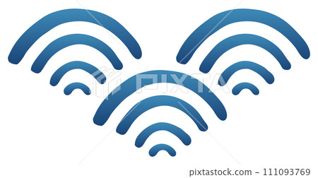 青海波向量圖 青海波向量圖 111093769