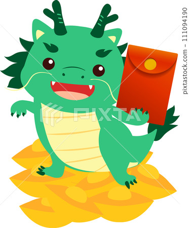 可愛的Q版龍 111094190