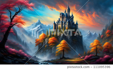 Fairytale Castle in Dreamland 111095396