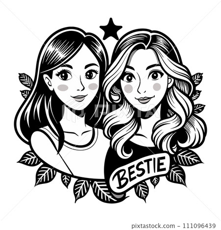 International Women's Day, best friends 111096439
