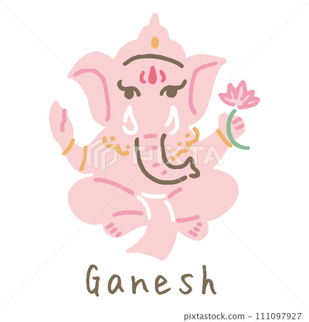 Ganesha illustration 111097927