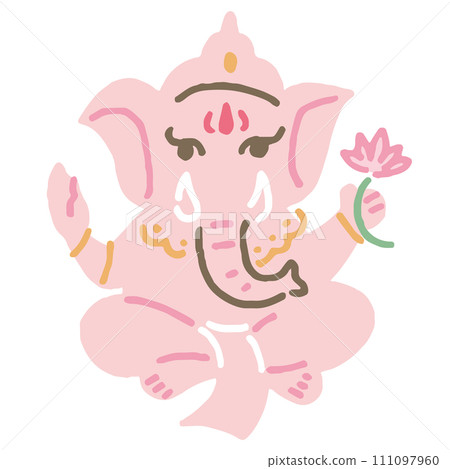 Illustration of Ganesha (no name) Illustration of Ganesha (no name) 111097960