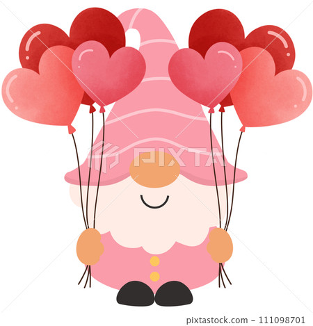Gnome and valentine Gnome and valentine 111098701