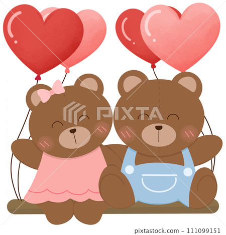 Bear with valentine Bear with valentine 111099151