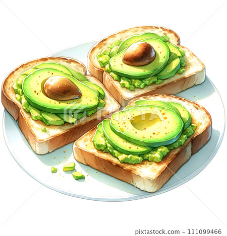 Avocado toast 111099466