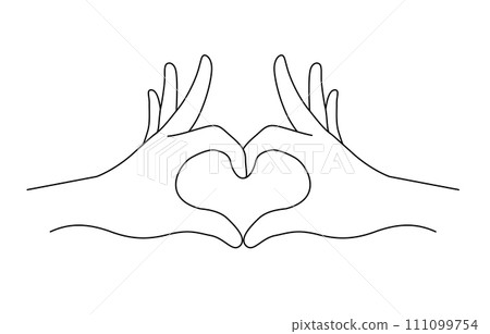 I love you heart sign. Valentine day and expression to you. I love you heart sign. Valentine day and expression to you. 111099754
