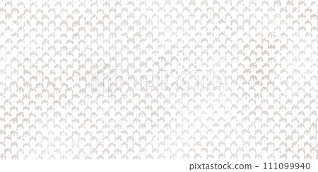 Gritty seamless design on white pique fabric 111099940