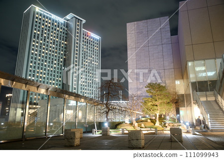 夜晚的和平花園 111099943