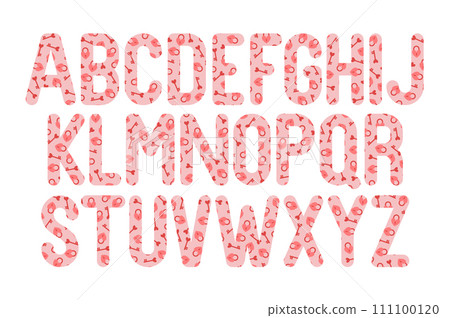 Versatile Collection of Love Lock Alphabet Letters for Various Uses 111100120