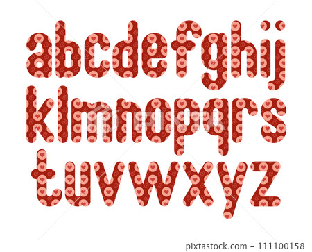 Versatile Collection of Dreamy Alphabet Letters for Various Uses 111100158