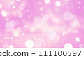 Sparkling light material on bright pink background 111100597