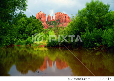 Time Lapse Cathedral Rock Sedona Arizona 111100816