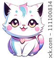 Cute cat  111100834