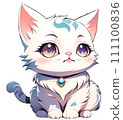 Cute cat  111100836