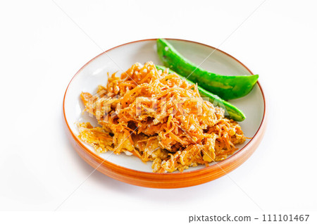 Fried egg with carrots Fried egg with carrots 111101467