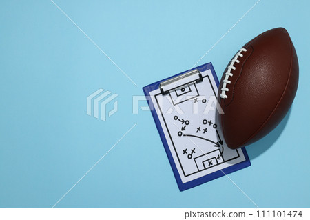 American football, concept of Super Bowl and American football 111101474
