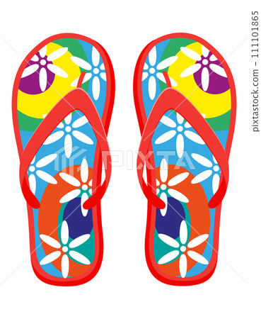 beach and sea summer leisure objects stock vector illustration 111101865