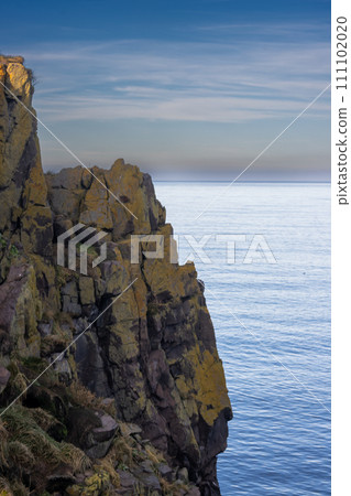 Mountain and Atlantic ocean, Iceland 111102020