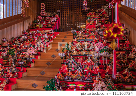 春天堤道神社、箕內雛祭（愛知縣一宮市） 111103724