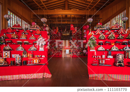 春天堤道神社、箕內雛祭（愛知縣一宮市） 111103770