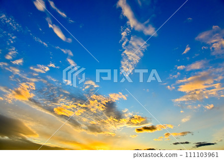 傍晚天空材料 111103961