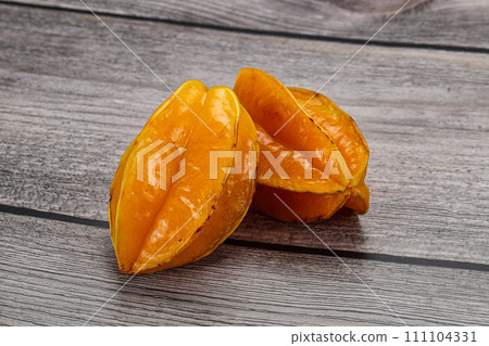 Tropical sweet delicous fruit - carambola 111104331