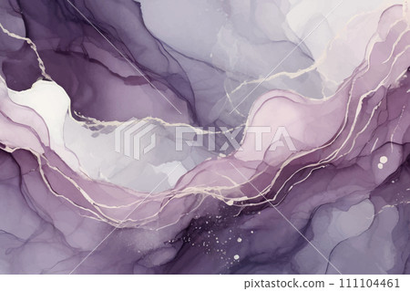 mauve and white alcohol ink art background material 111104461
