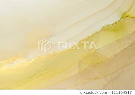 light yellow alcohol ink art background material 111104517